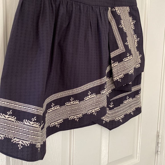 Anthropologie Golding Horses Dark Gray With Off White Embroidery Detail … - Picture 6 of 11